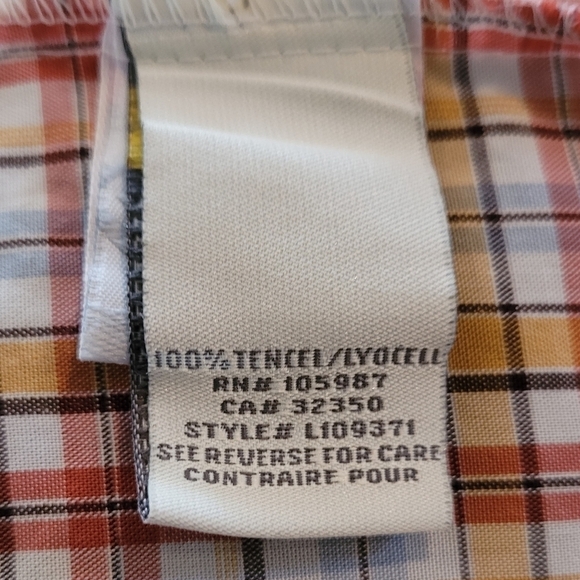 QUIKSILVER Men's Short Sleeved Button-down Shirt, Size Large - Picture 8 of 12